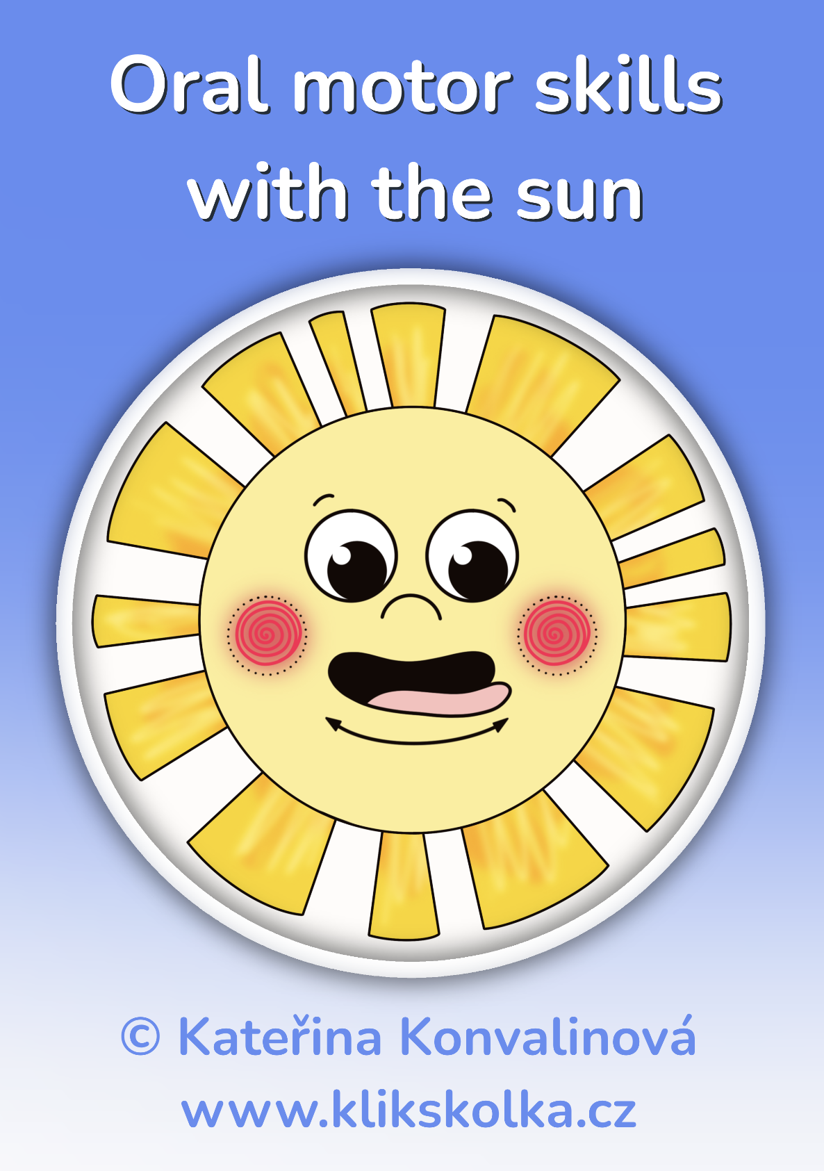 Oral motor skills with the sun 
