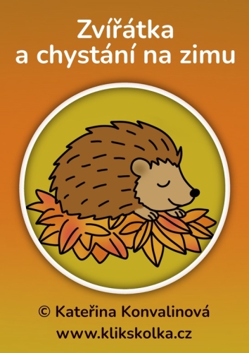 Zvířátka a chystání na zimu