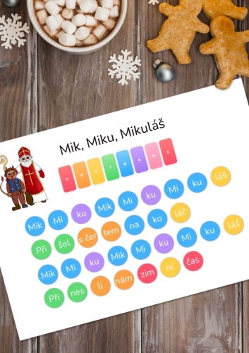 Mik, Miku, Mikuláš - barevné hraní