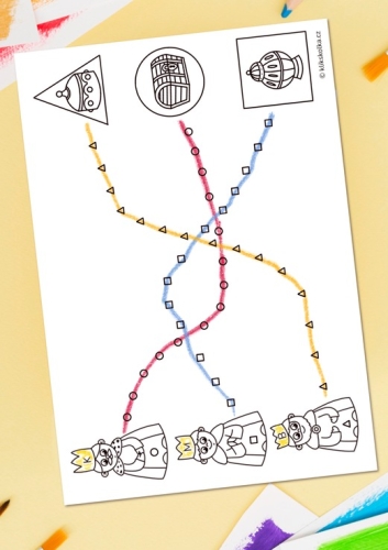 Tři králové - cesta