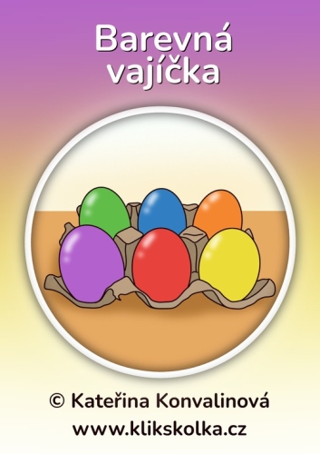 Barevná vajíčka