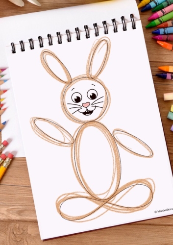 Králík - grafomotorika